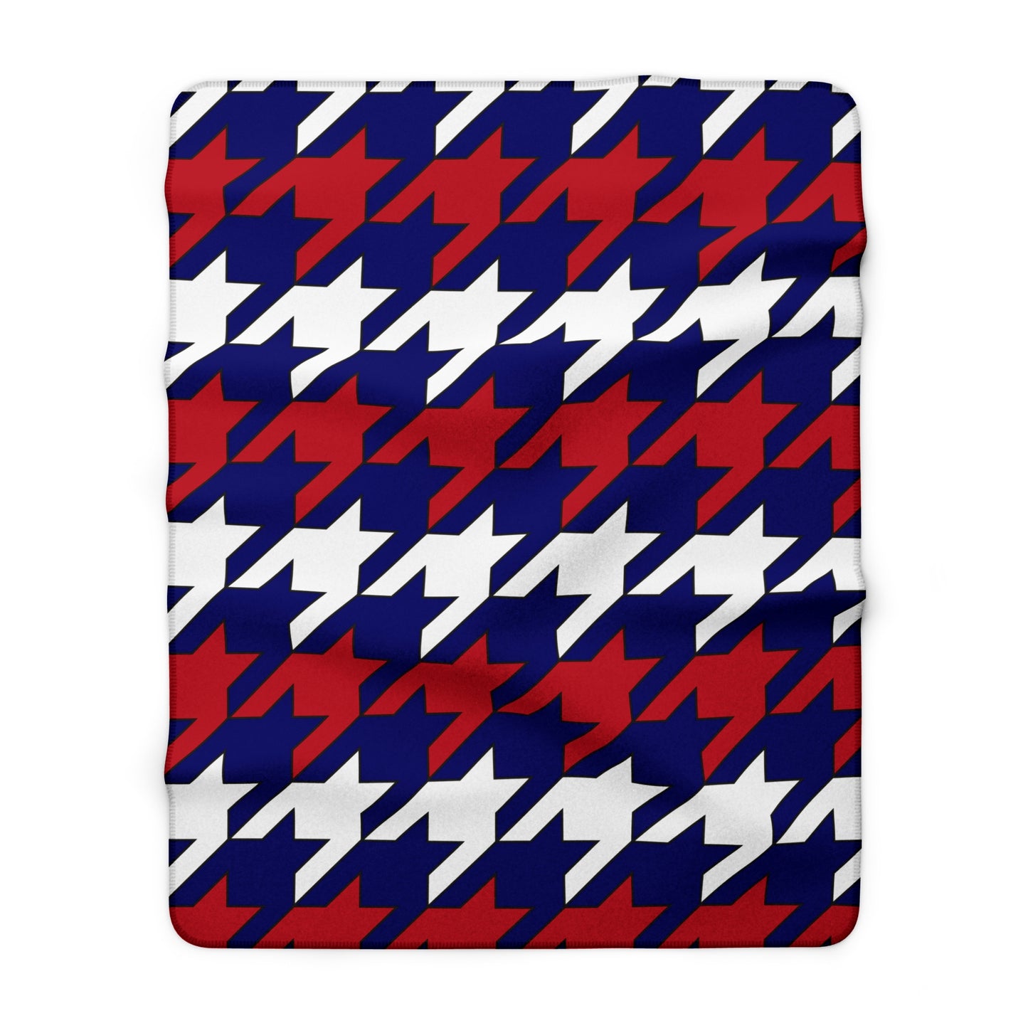 American Samoa Retro Houndstooth Blanket Throw