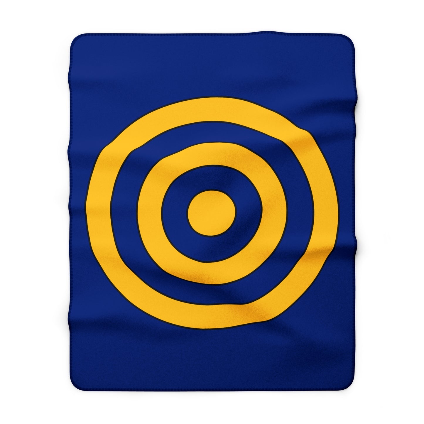 Barbados Retro Target Blanket Throw