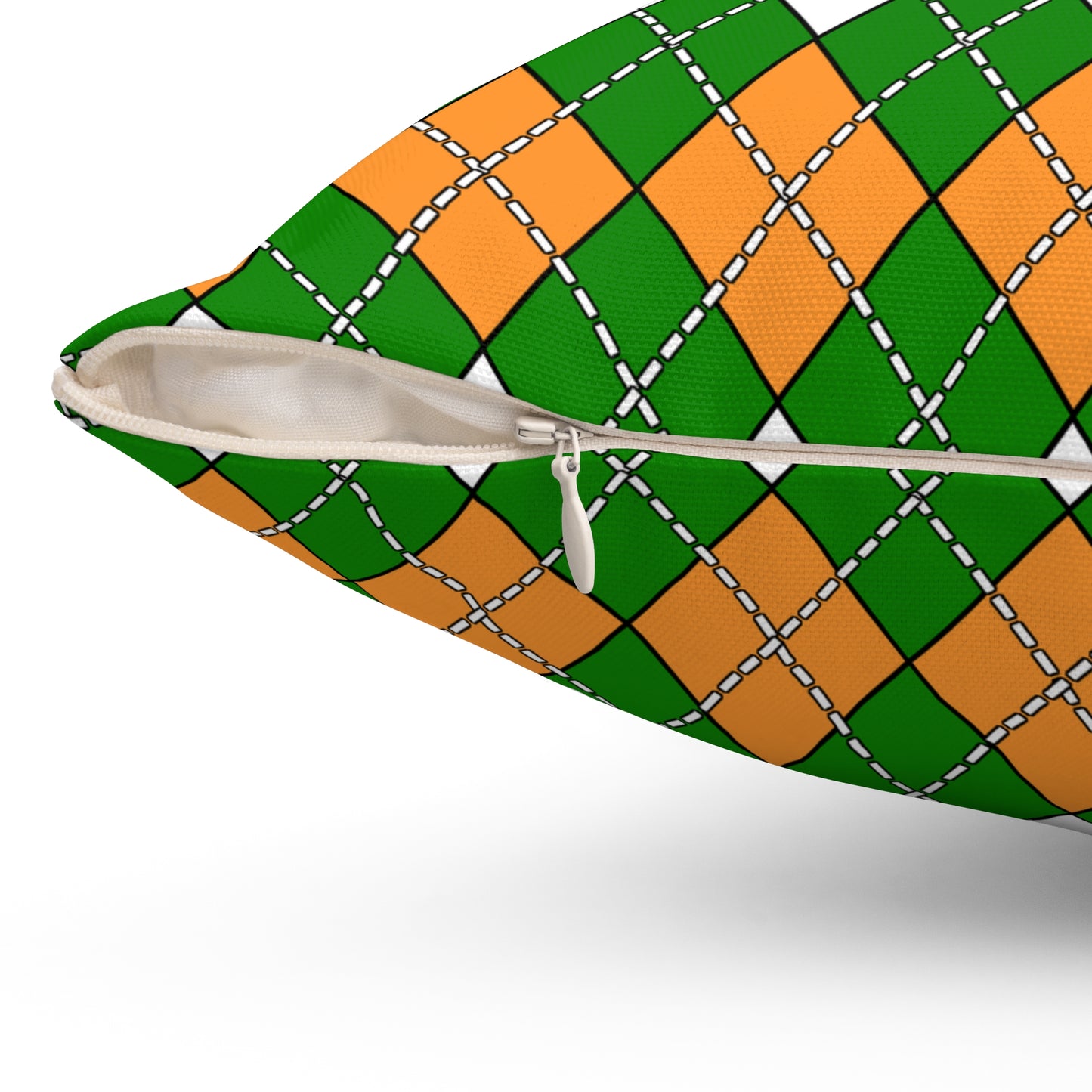 India Retro Argyle Cushion Pillow