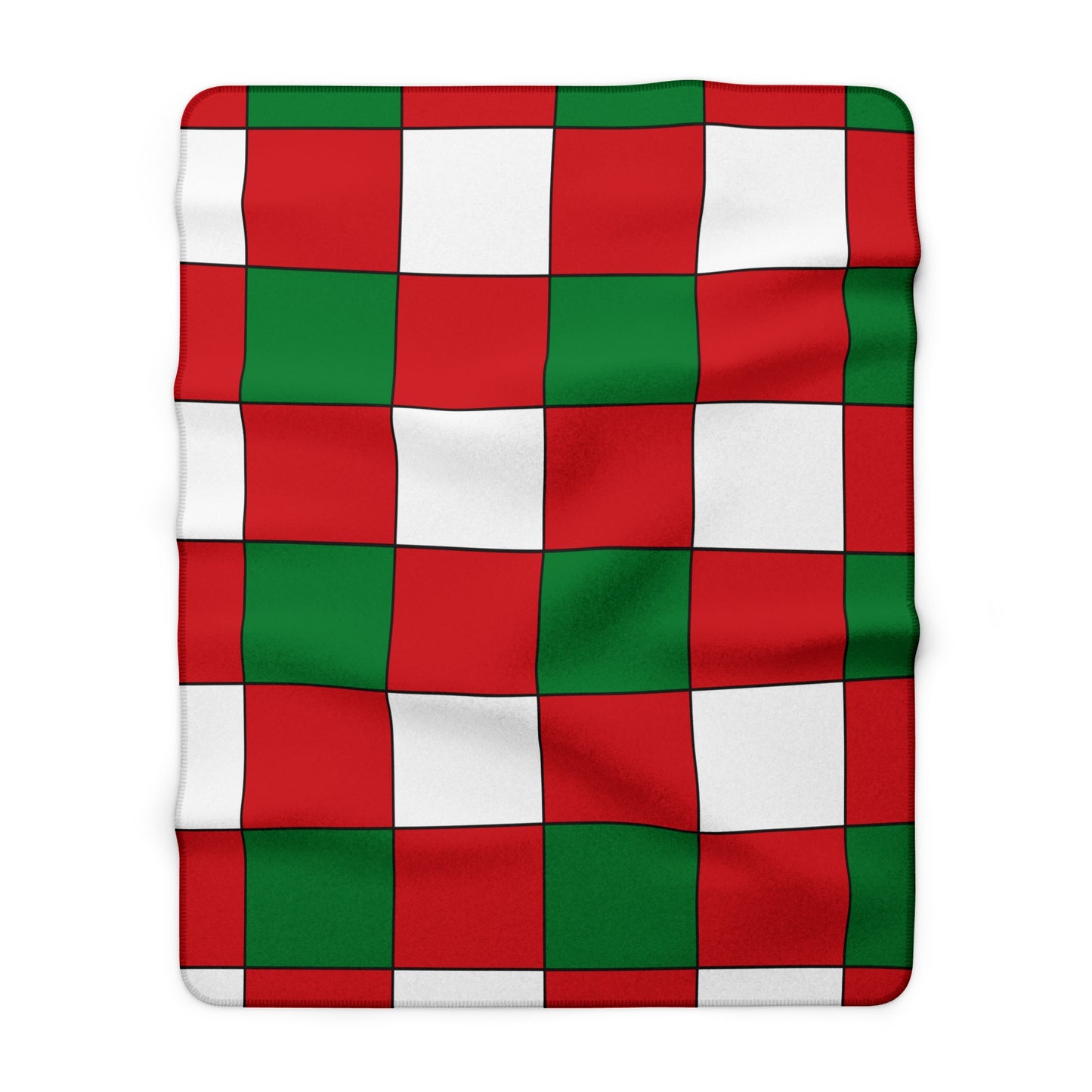 Belarus Retro Check Blanket Throw