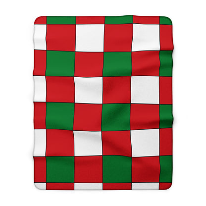 Belarus Retro Check Blanket Throw