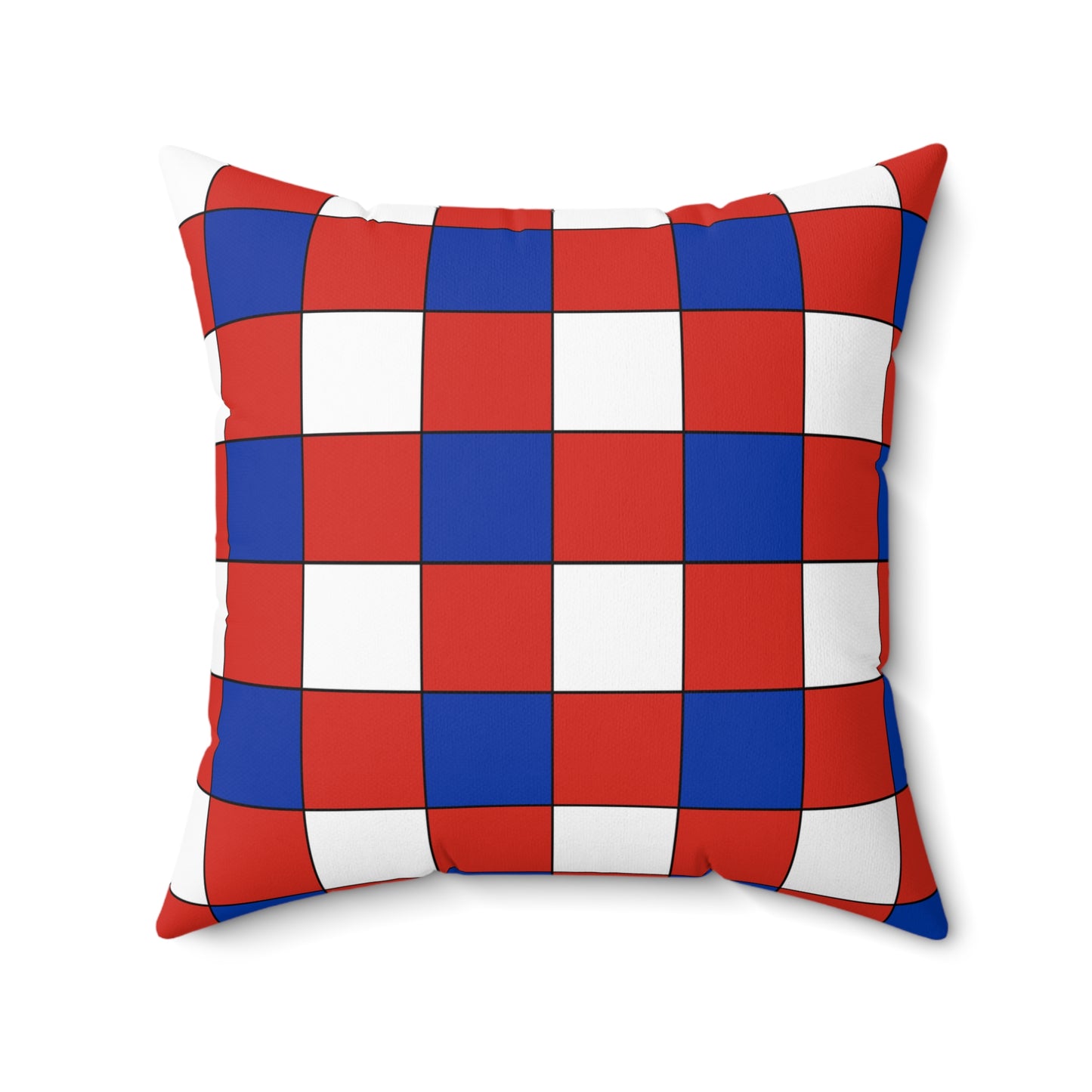 Chile Retro Check Cushion Pillow