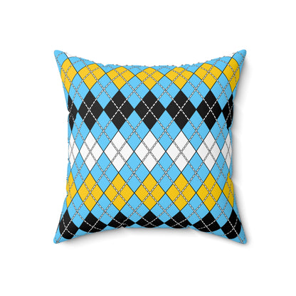 Saint Lucia Retro Argyle Cushion Pillow