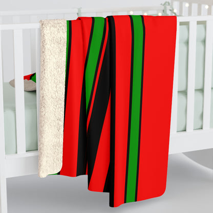 Jordan Retro Stripes Blanket Throw