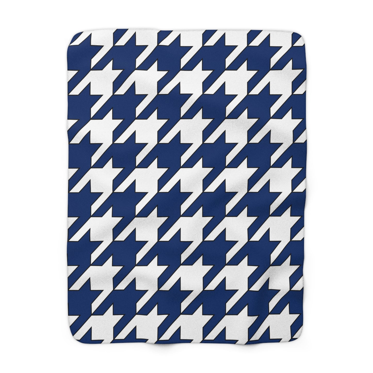 Finland Retro Houndstooth Blanket Throw