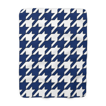 Finland Retro Houndstooth Blanket Throw