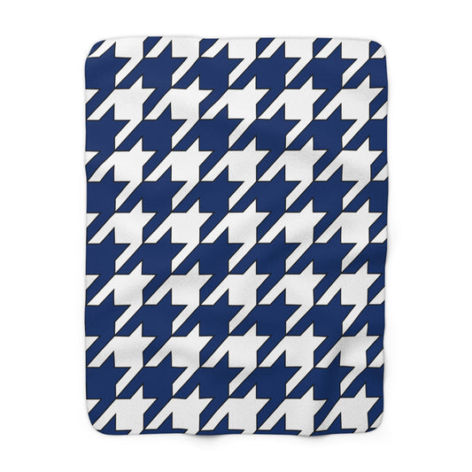 Finland Retro Houndstooth Blanket Throw