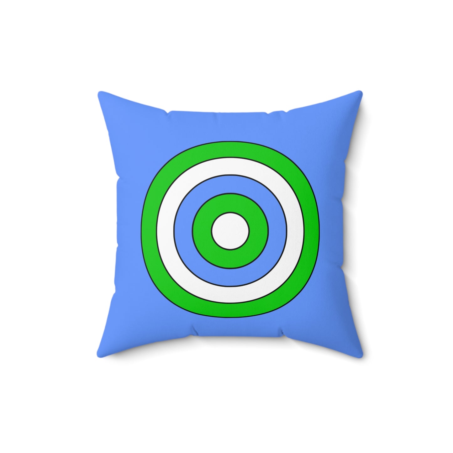 Djibouti Retro Target Cushion Pillow