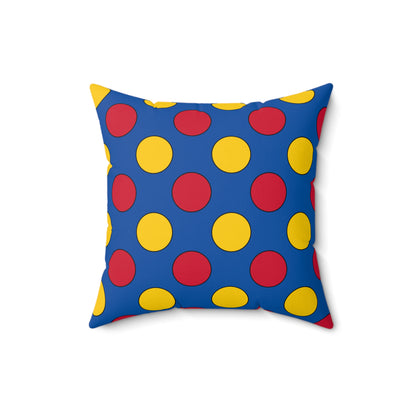 Aland Islands Retro Polka Dots Cushion Pillow