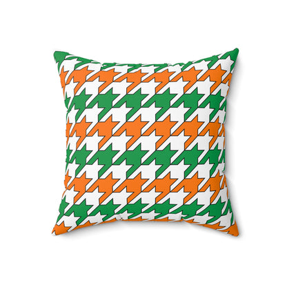 Ireland Retro Houndstooth Cushion Pillow