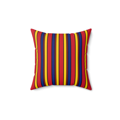 Venezuela Retro Stripes Cushion Pillow