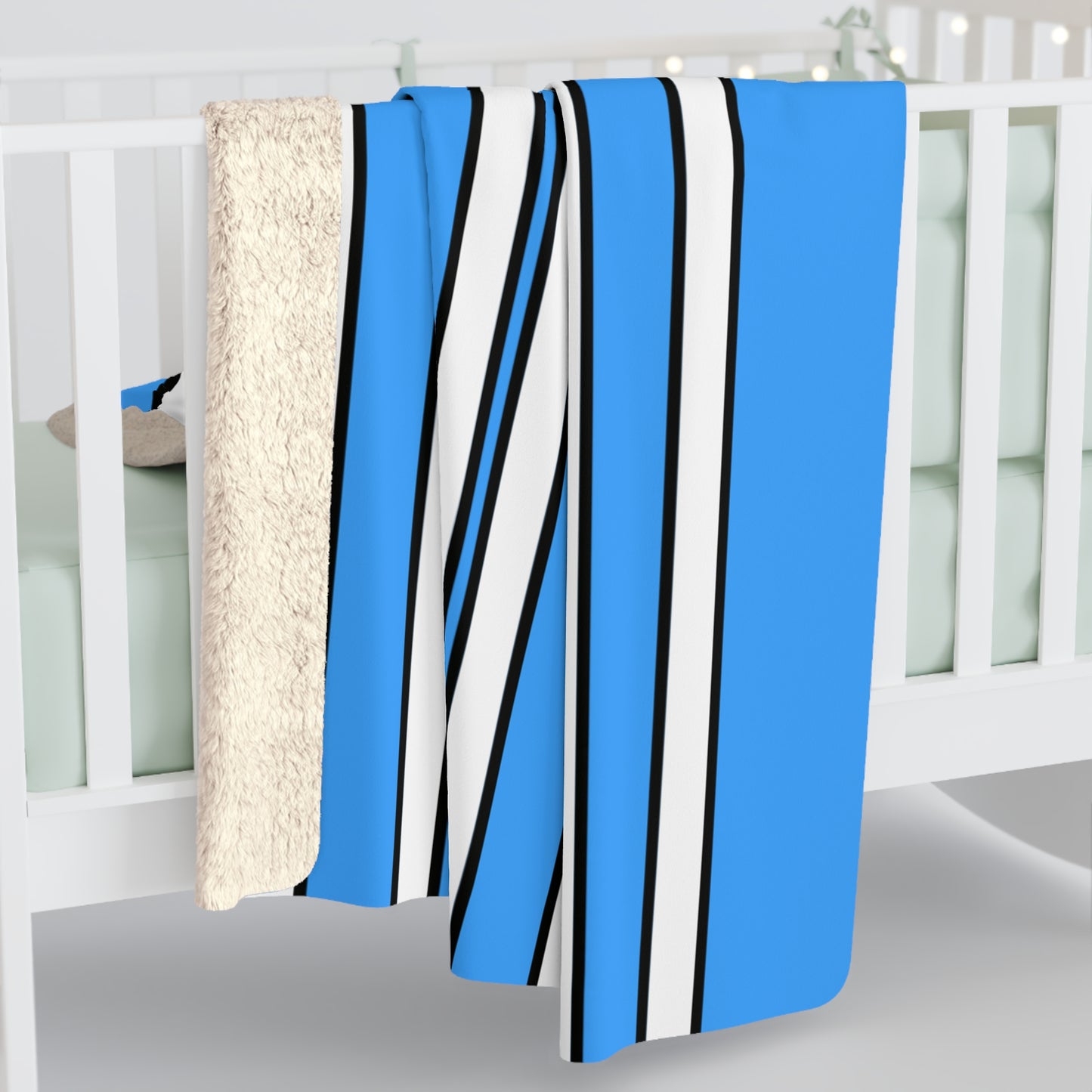 Somalia Retro Stripes Blanket Throw