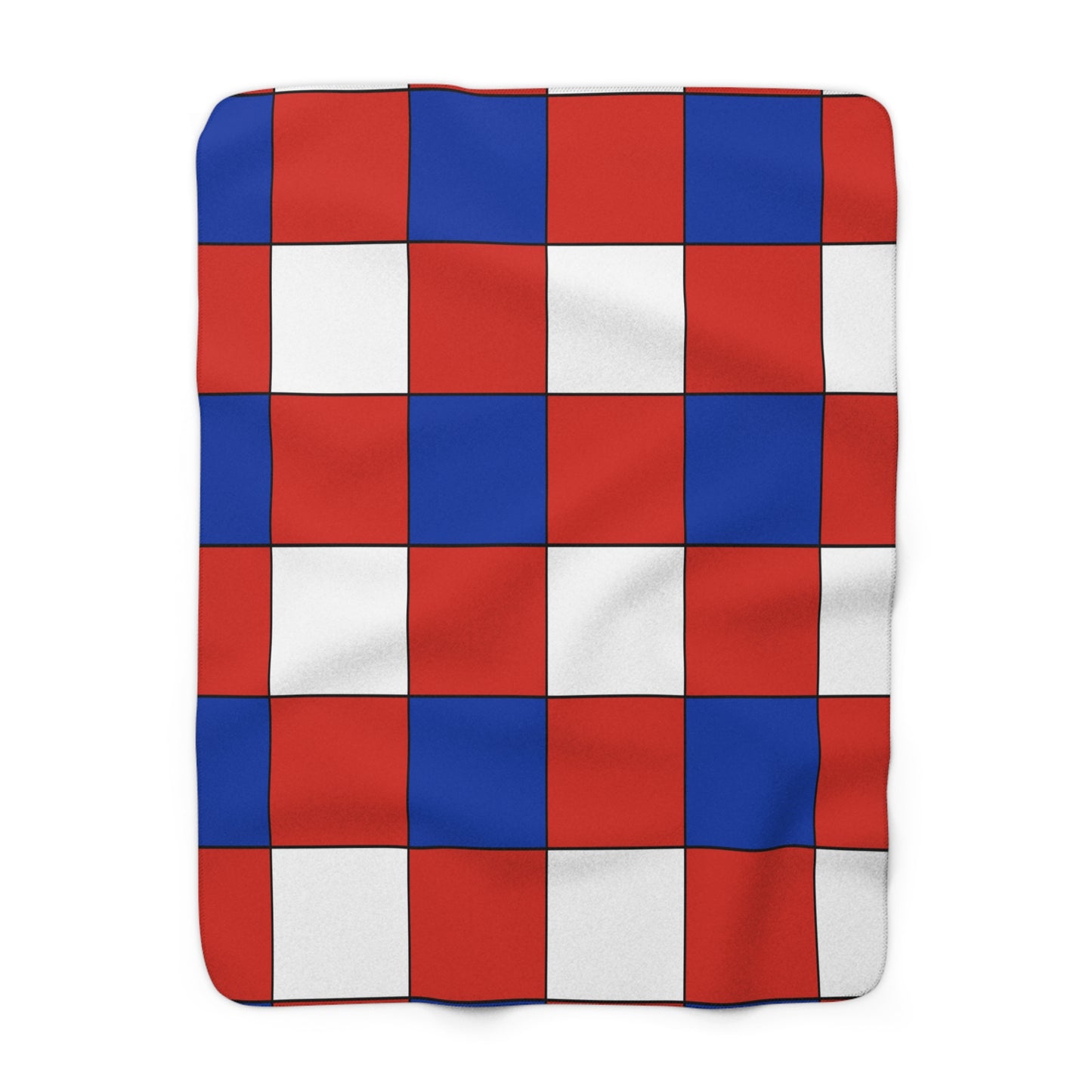 Chile Retro Check Blanket Throw