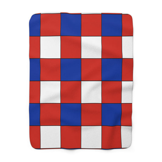 Chile Retro Check Blanket Throw
