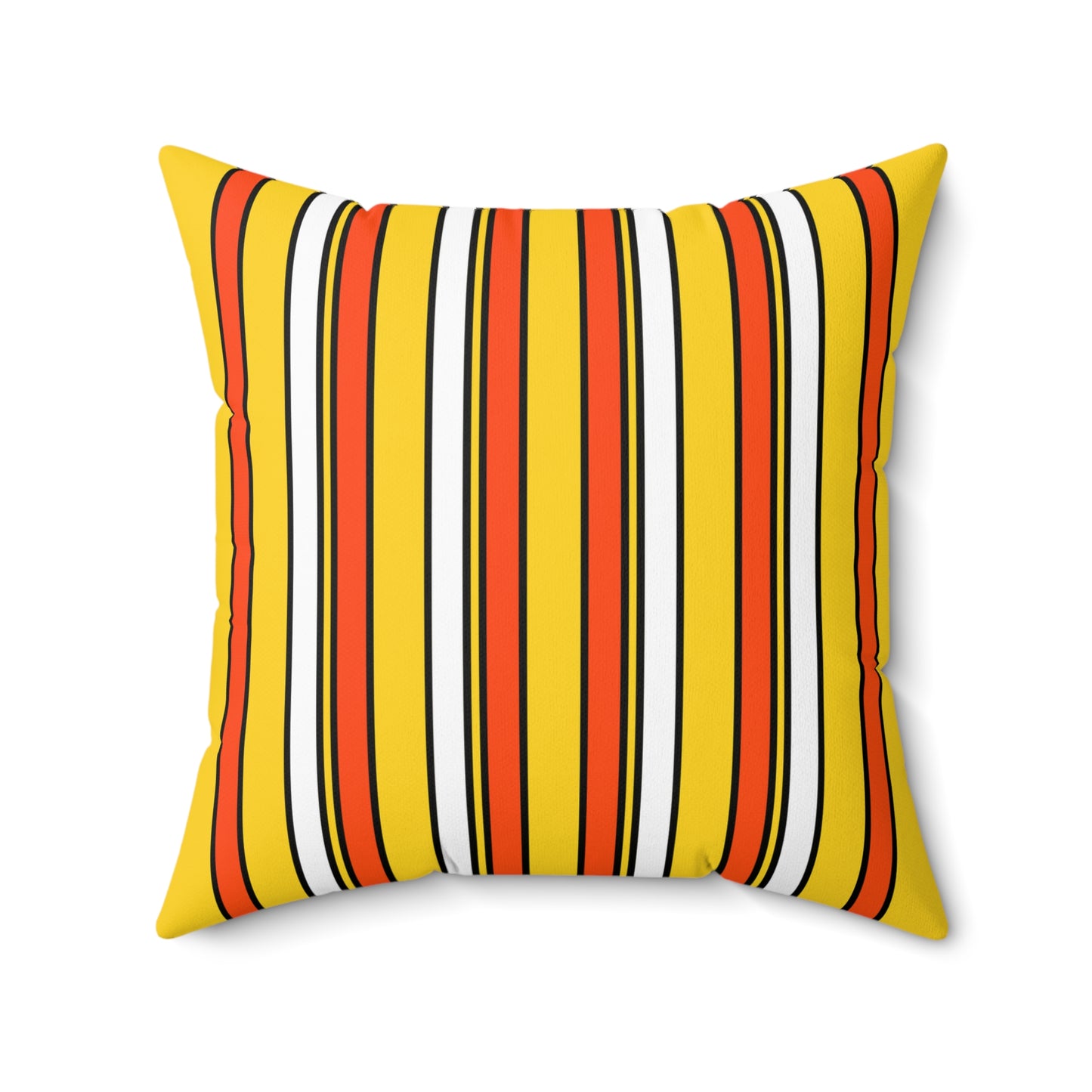 Bhutan Retro Stripes Cushion Pillow