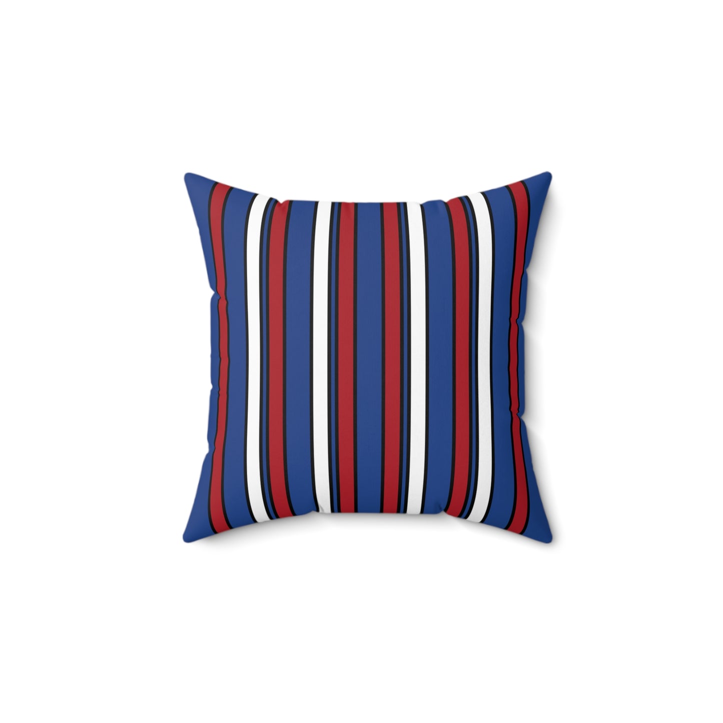 Caribbean Netherlands Retro Stripes Cushion Pillow