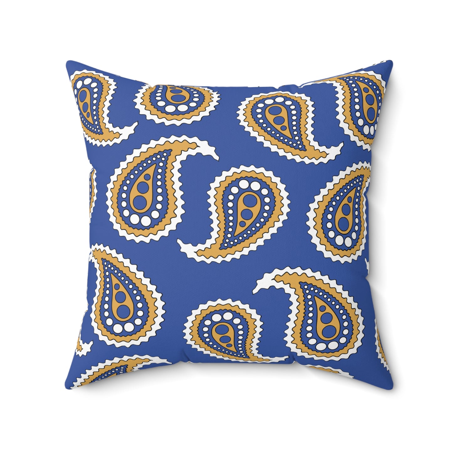 Marshall Islands Retro Paisley Cushion Pillow