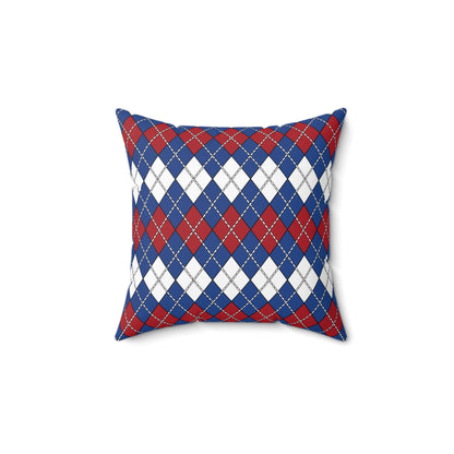 Netherlands Retro Argyle Cushion Pillow