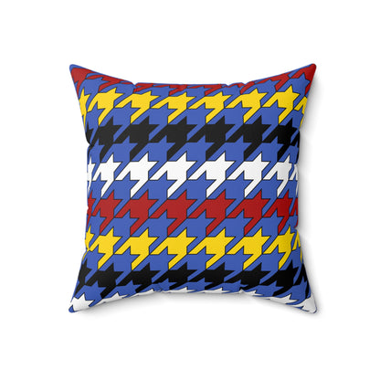 Eswatini Retro Houndstooth Cushion Pillow