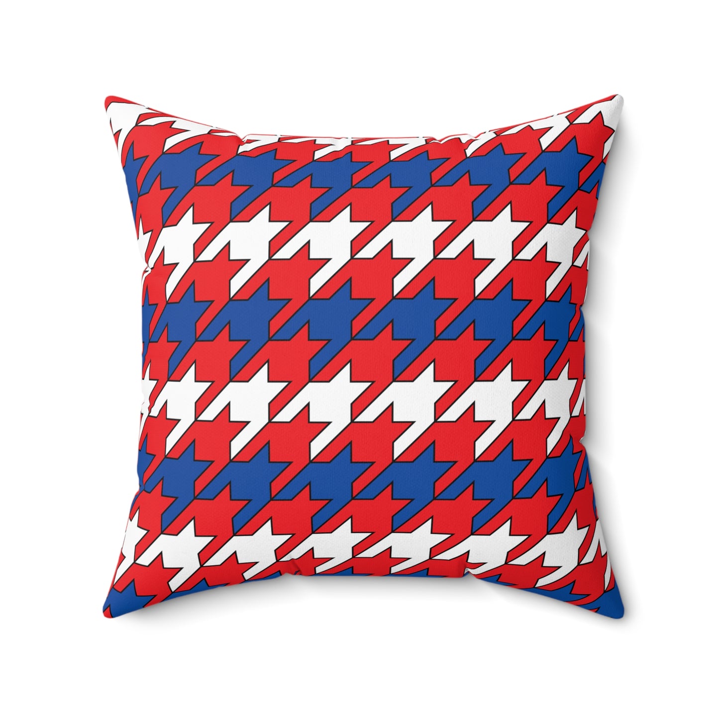 Slovakia Retro Houndstooth Cushion Pillow