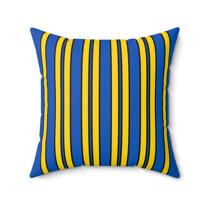 Ukraine Retro Stripes Cushion Pillow
