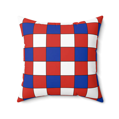 Chile Retro Check Cushion Pillow