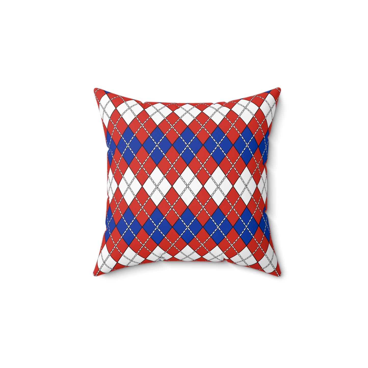 Chile Retro Argyle Cushion Pillow
