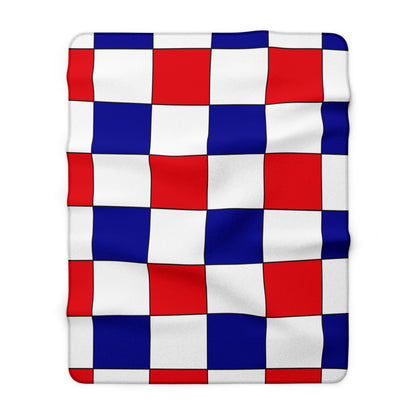 Mayotte Retro Check Blanket Throw