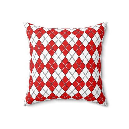 Singapore Retro Argyle Cushion Pillow