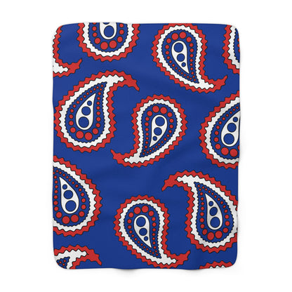 Iceland Retro Paisley Blanket Throw