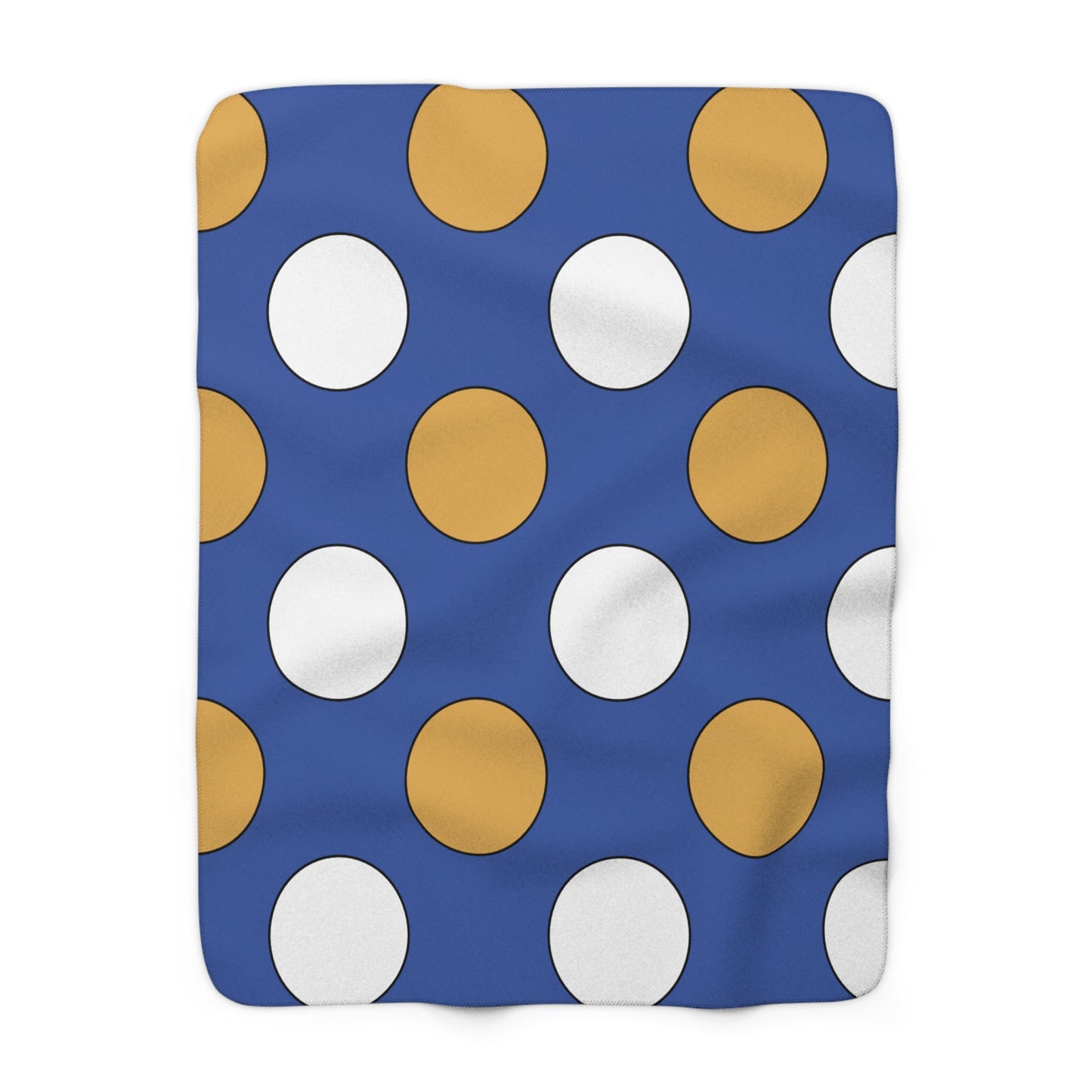 Marshall Islands Retro Polka Dots Blanket Throw