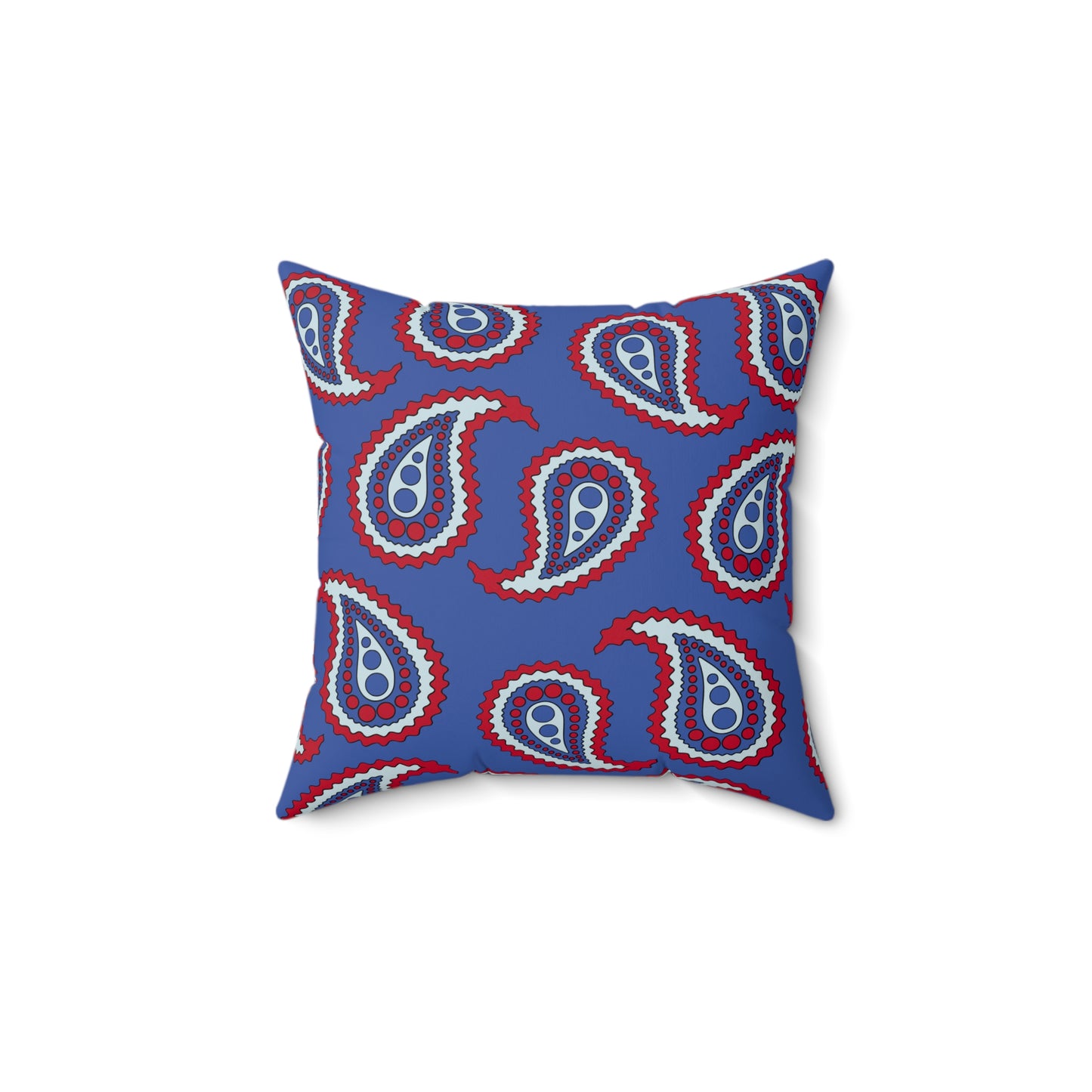 Guam Retro Paisley Cushion Pillow