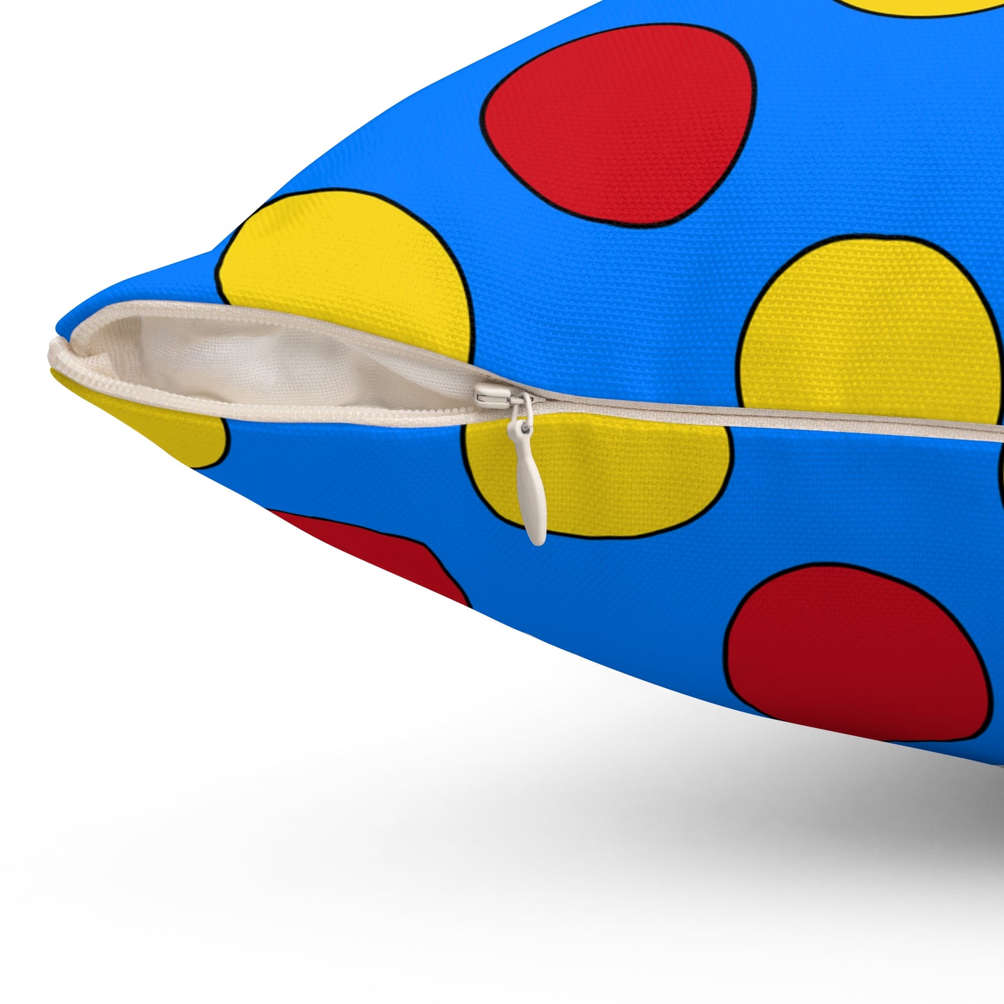 Democratic Republic of the Congo Retro Polka Dots Cushion Pillow