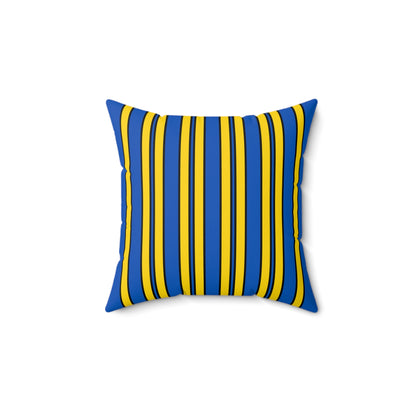 Ukraine Retro Stripes Cushion Pillow