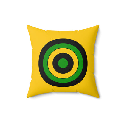 Jamaica Retro Target Cushion Pillow