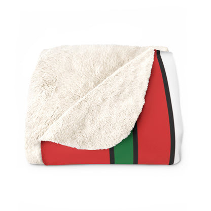 Seychelles Retro Stripes Blanket Throw