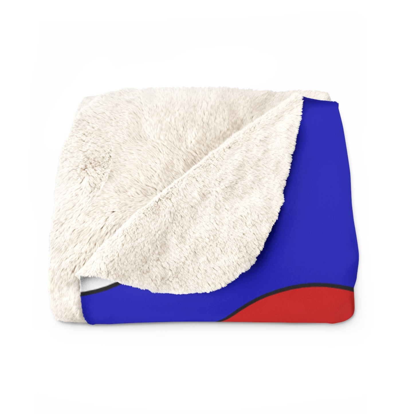 Slovenia Retro Polka Dots Blanket Throw