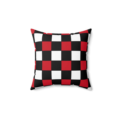 Egypt Retro Check Cushion Pillow