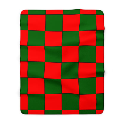 Portugal Retro Check Blanket Throw