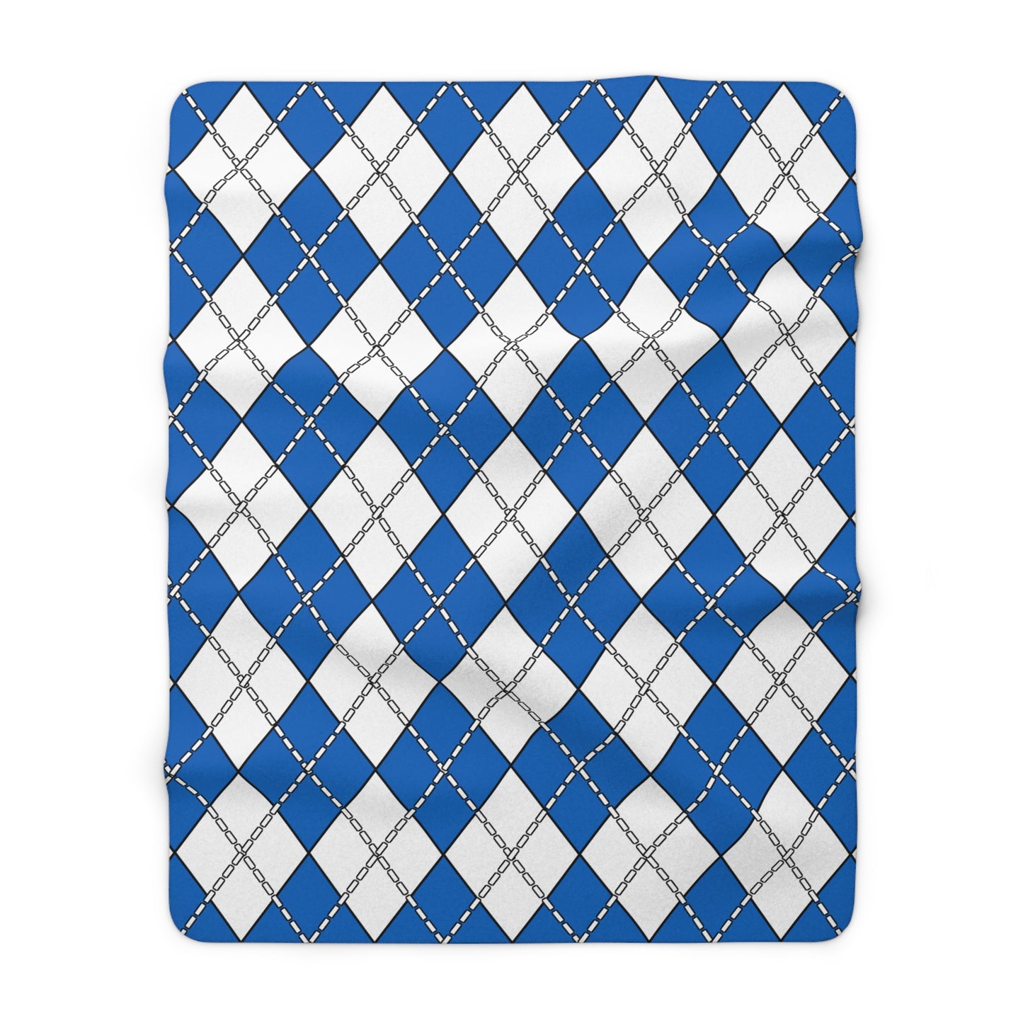 Scotland Retro Argyle Blanket Throw