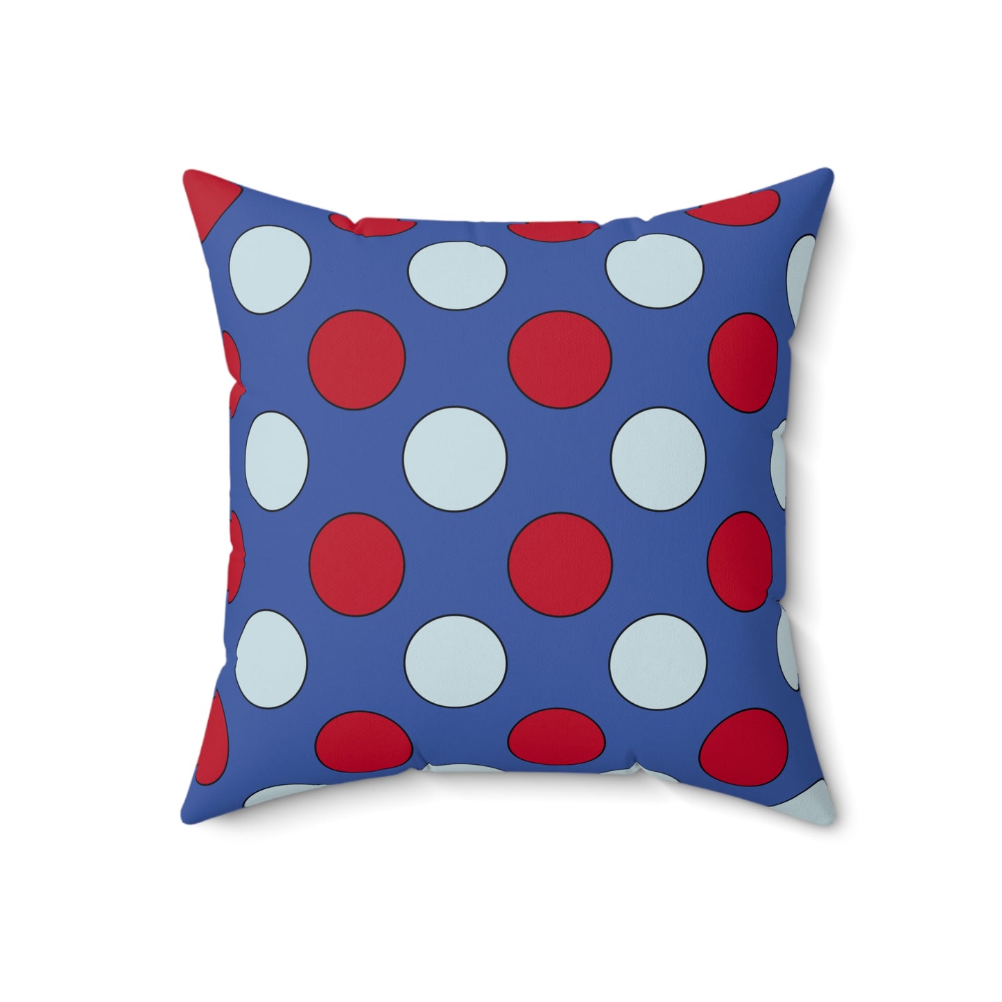 Guam Retro Polka Dots Cushion Pillow