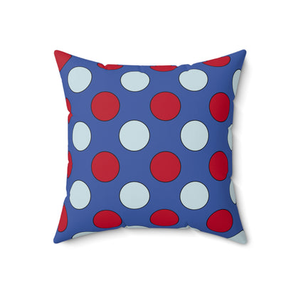 Guam Retro Polka Dots Cushion Pillow