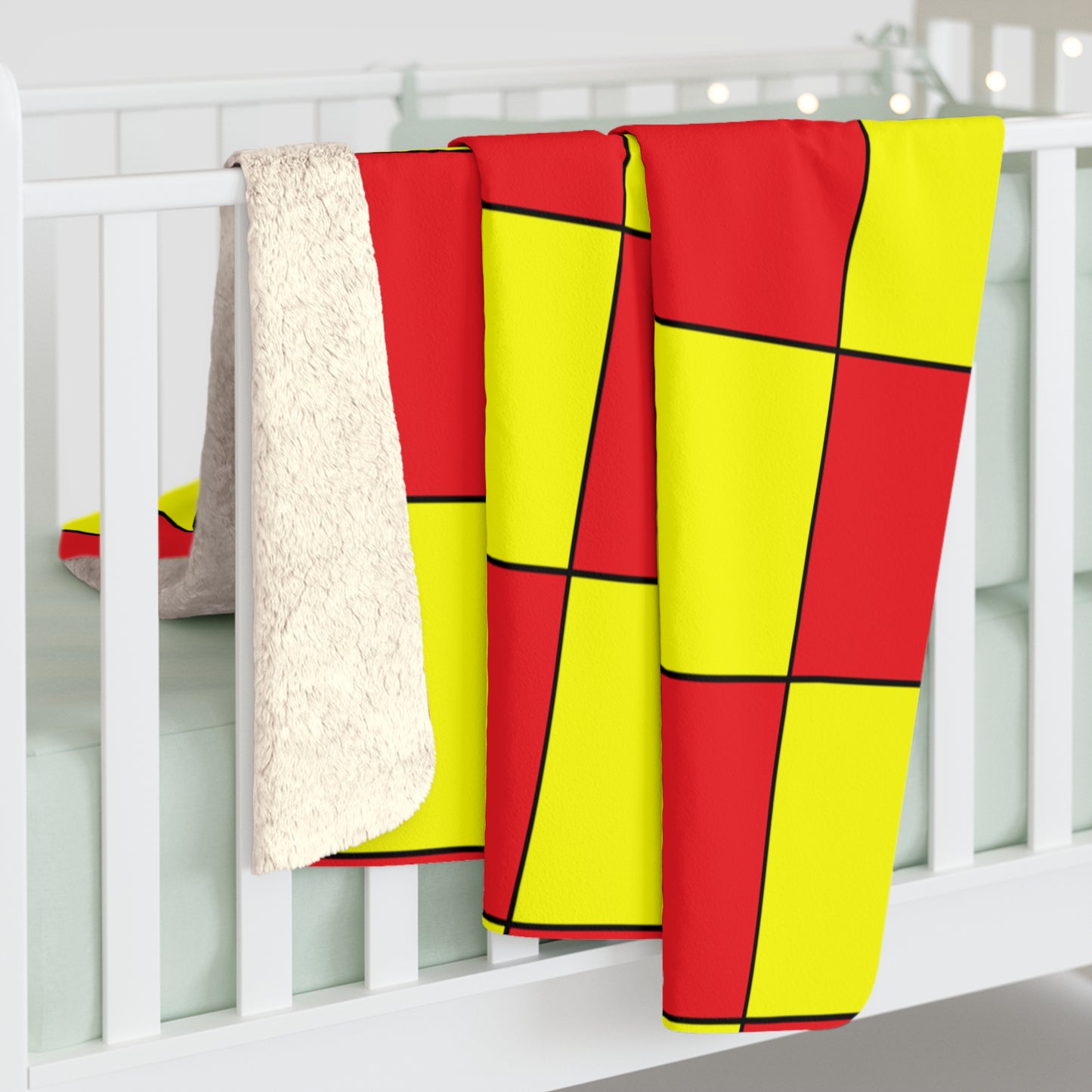 China Retro Check Blanket Throw