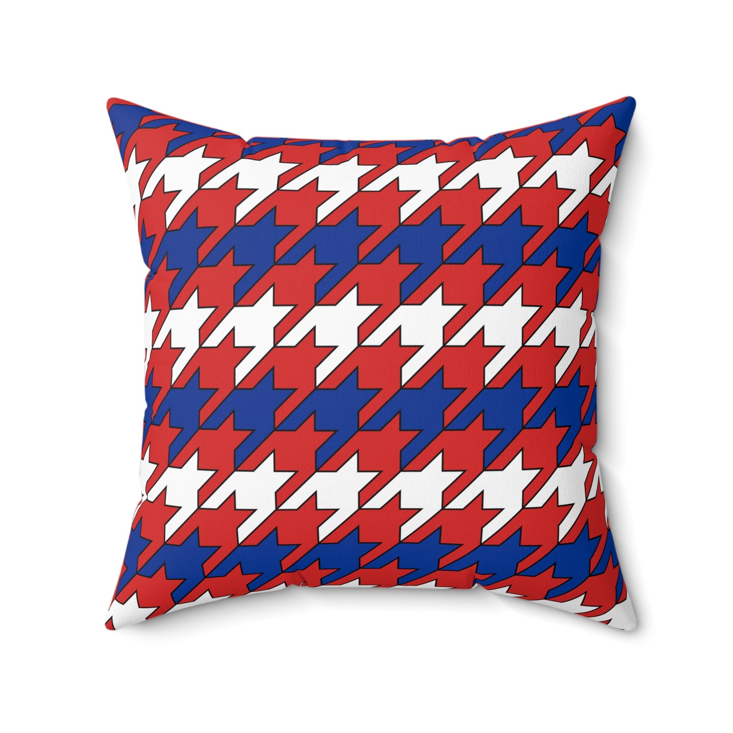 Bouvet Island Retro Houndstooth Cushion Pillow