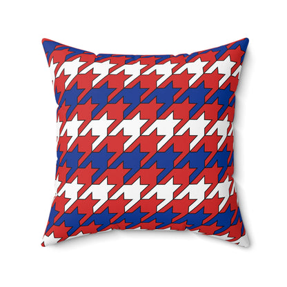 Bouvet Island Retro Houndstooth Cushion Pillow