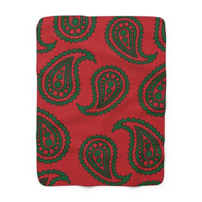 Morocco Retro Paisley Blanket Throw