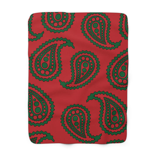 Morocco Retro Paisley Blanket Throw