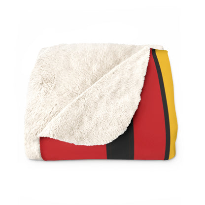 Timor Leste Retro Stripes Blanket Throw