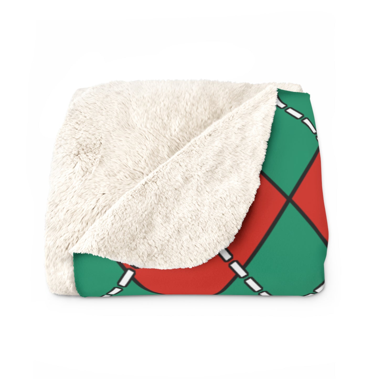 Bulgaria Retro Argyle Blanket Throw