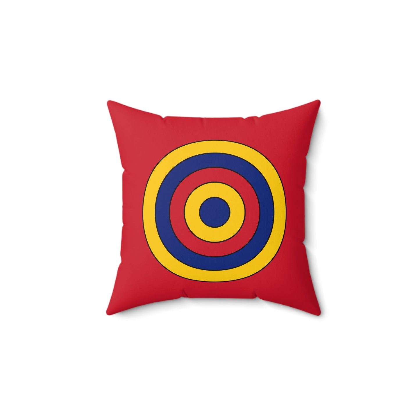 Venezuela Retro Target Cushion Pillow